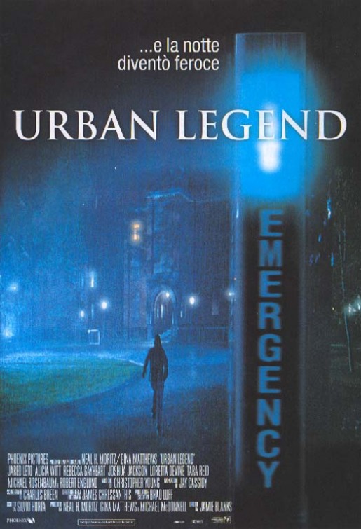 Urban Legend Movie Poster