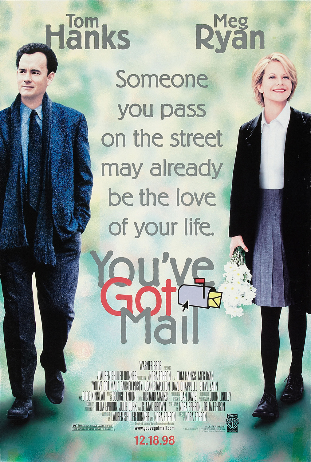 Extra Large Movie Poster Image for You've Got Mail (#1 of 3)