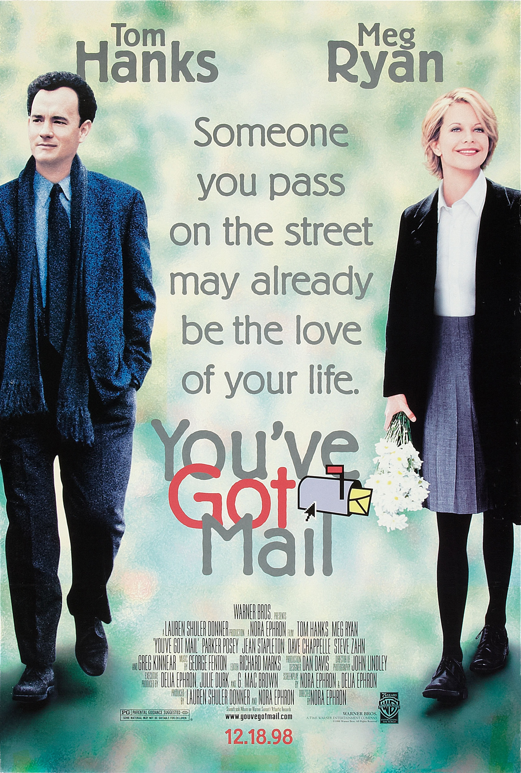 Mega Sized Movie Poster Image for You've Got Mail (#1 of 3)