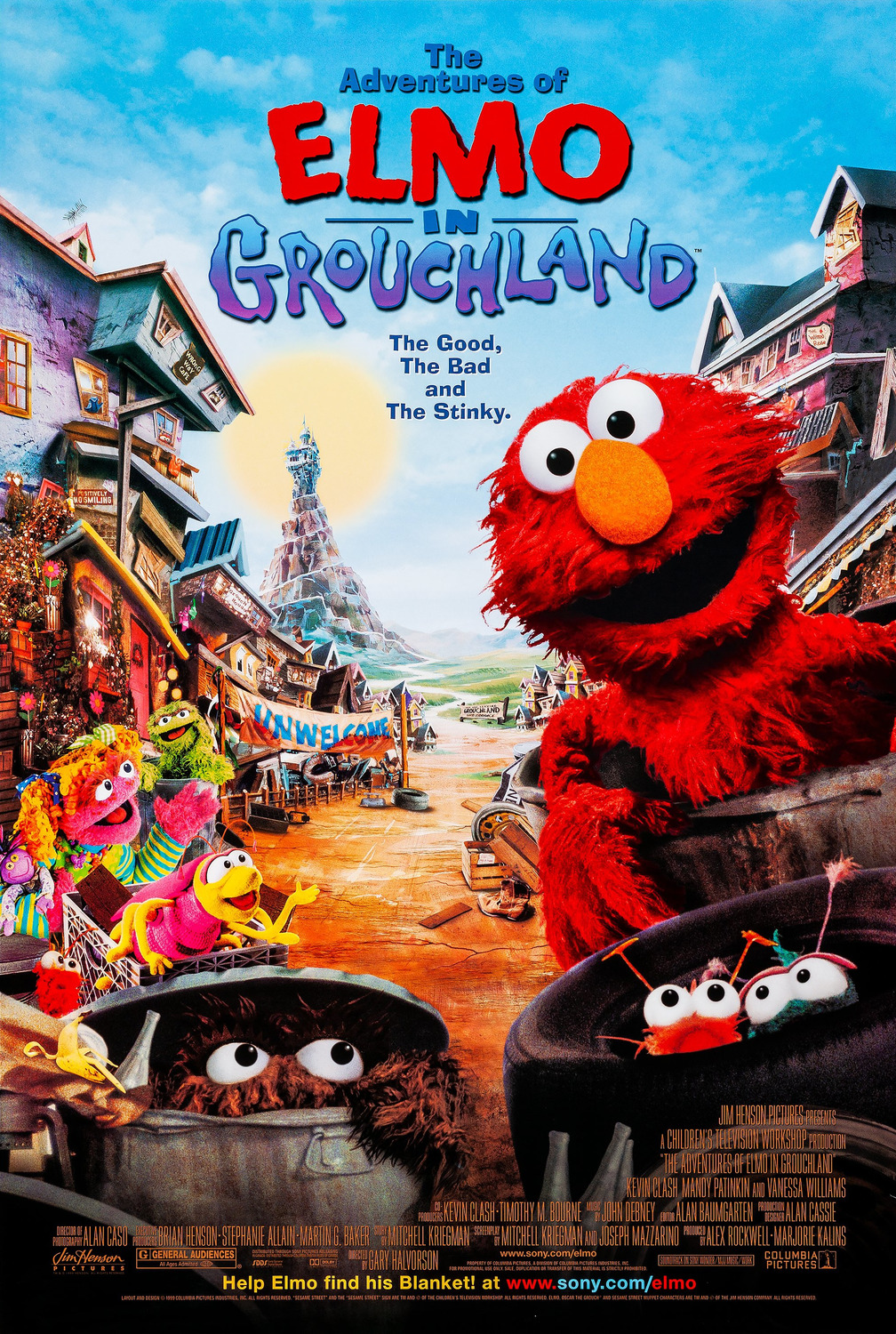 Extra Large Movie Poster Image for The Adventures of Elmo in Grouchland 