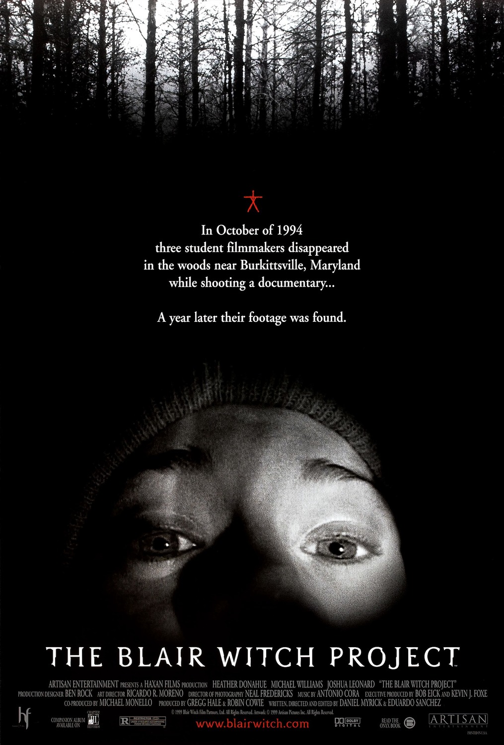 Extra Large Movie Poster Image for The Blair Witch Project (#3 of 3)