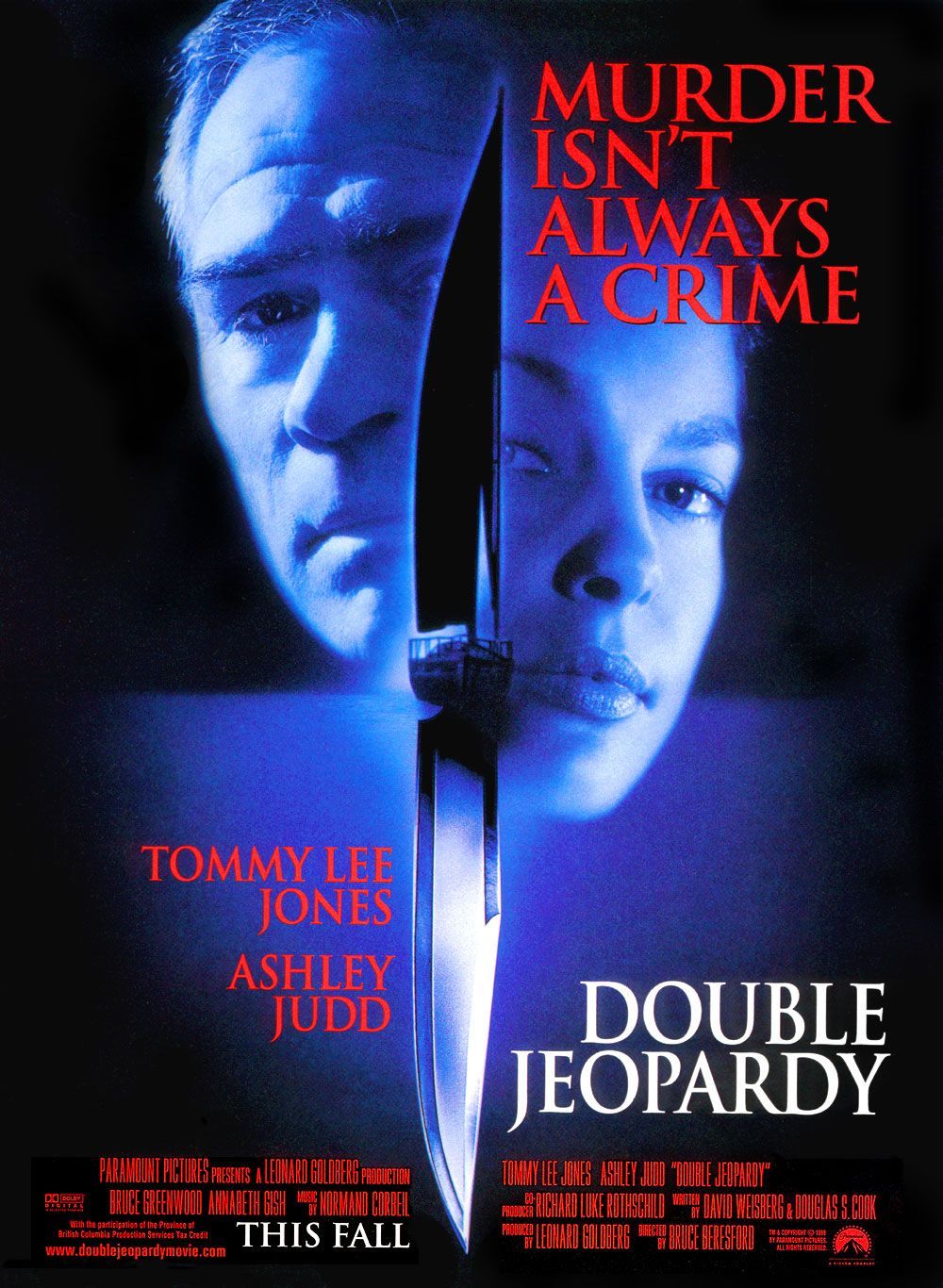 Extra Large Movie Poster Image for Double Jeopardy 