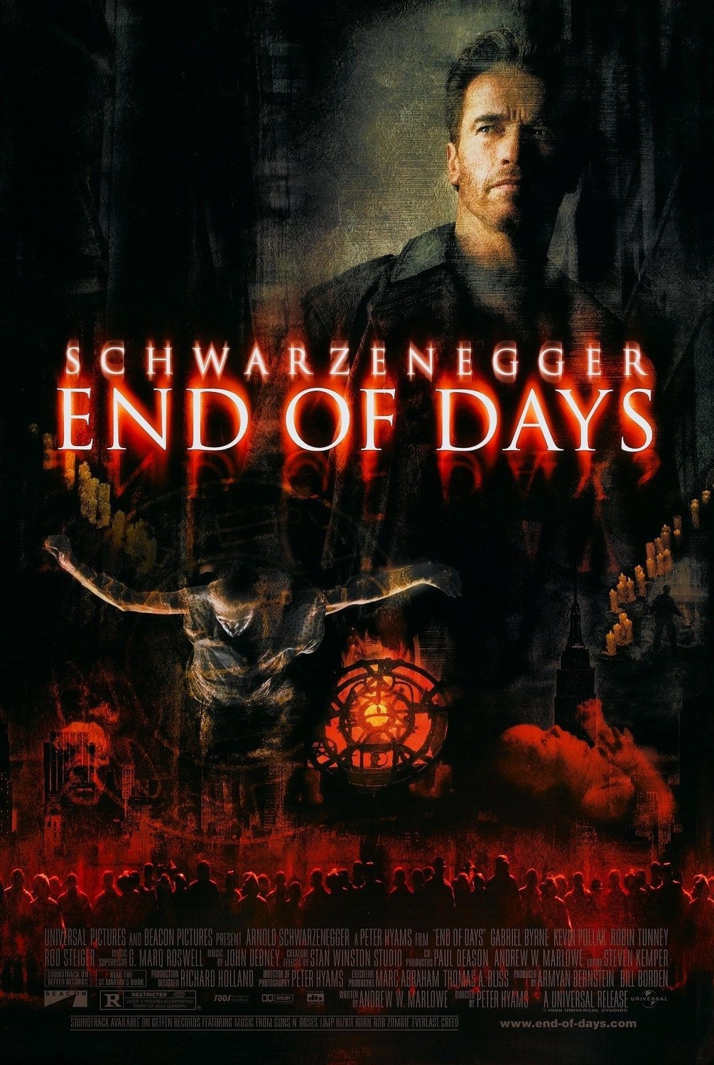 Extra Large Movie Poster Image for End of Days (#5 of 7)