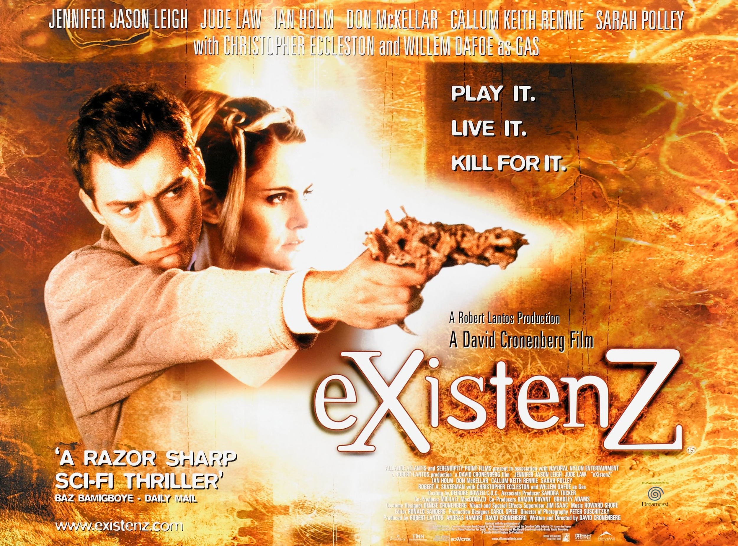 Mega Sized Movie Poster Image for eXistenZ (#2 of 4)