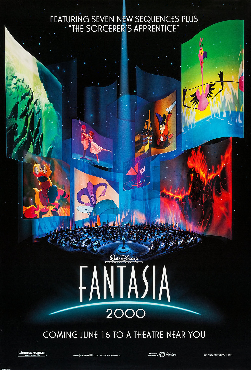 Extra Large Movie Poster Image for Fantasia 2000 