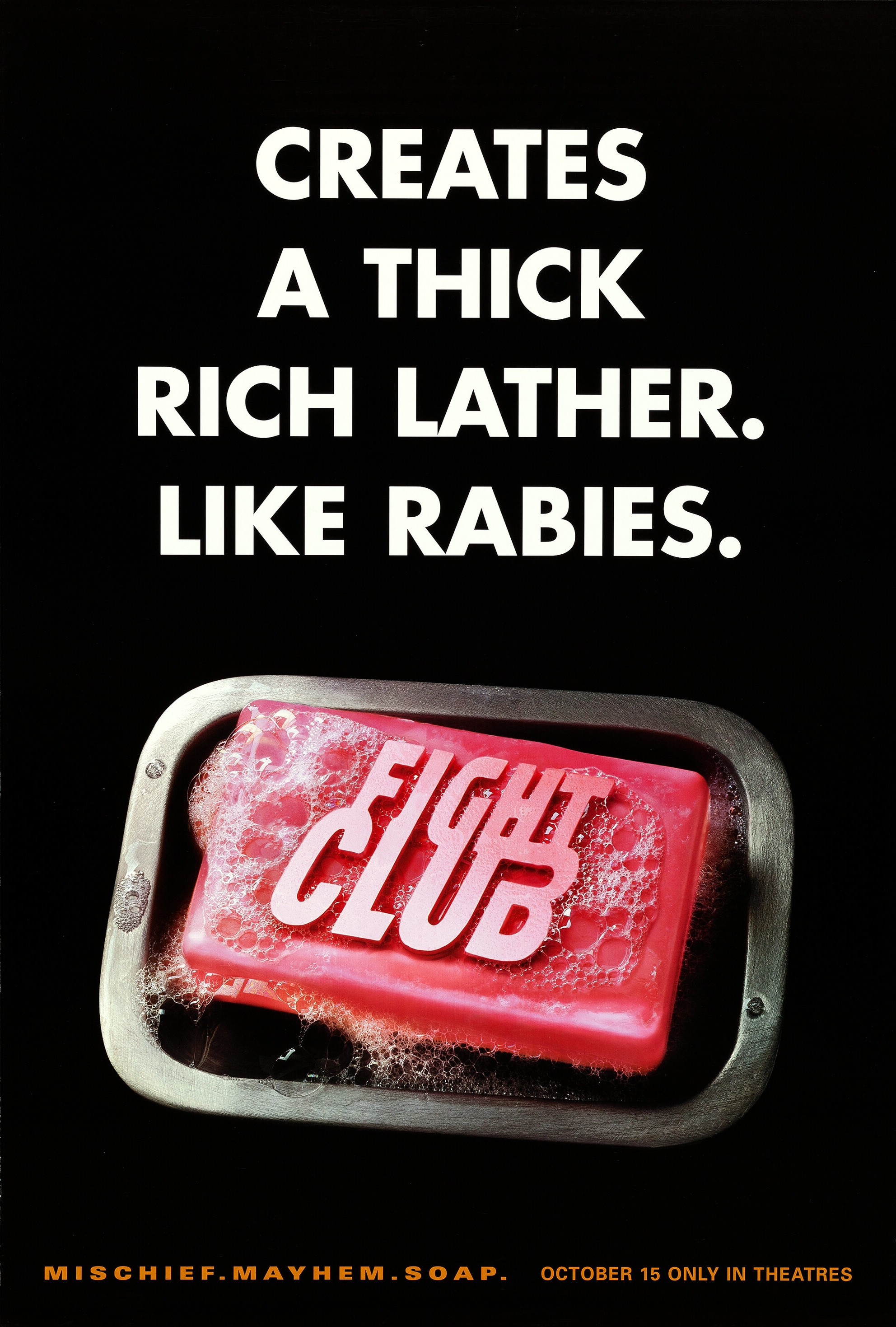 Mega Sized Movie Poster Image for Fight Club (#7 of 8)