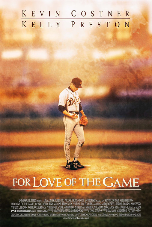For Love of the Game Movie Poster