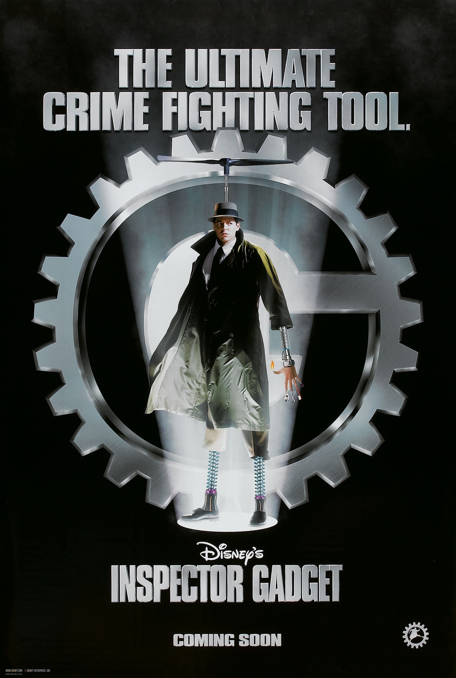 Mega Sized Movie Poster Image for Inspector Gadget (#1 of 4)