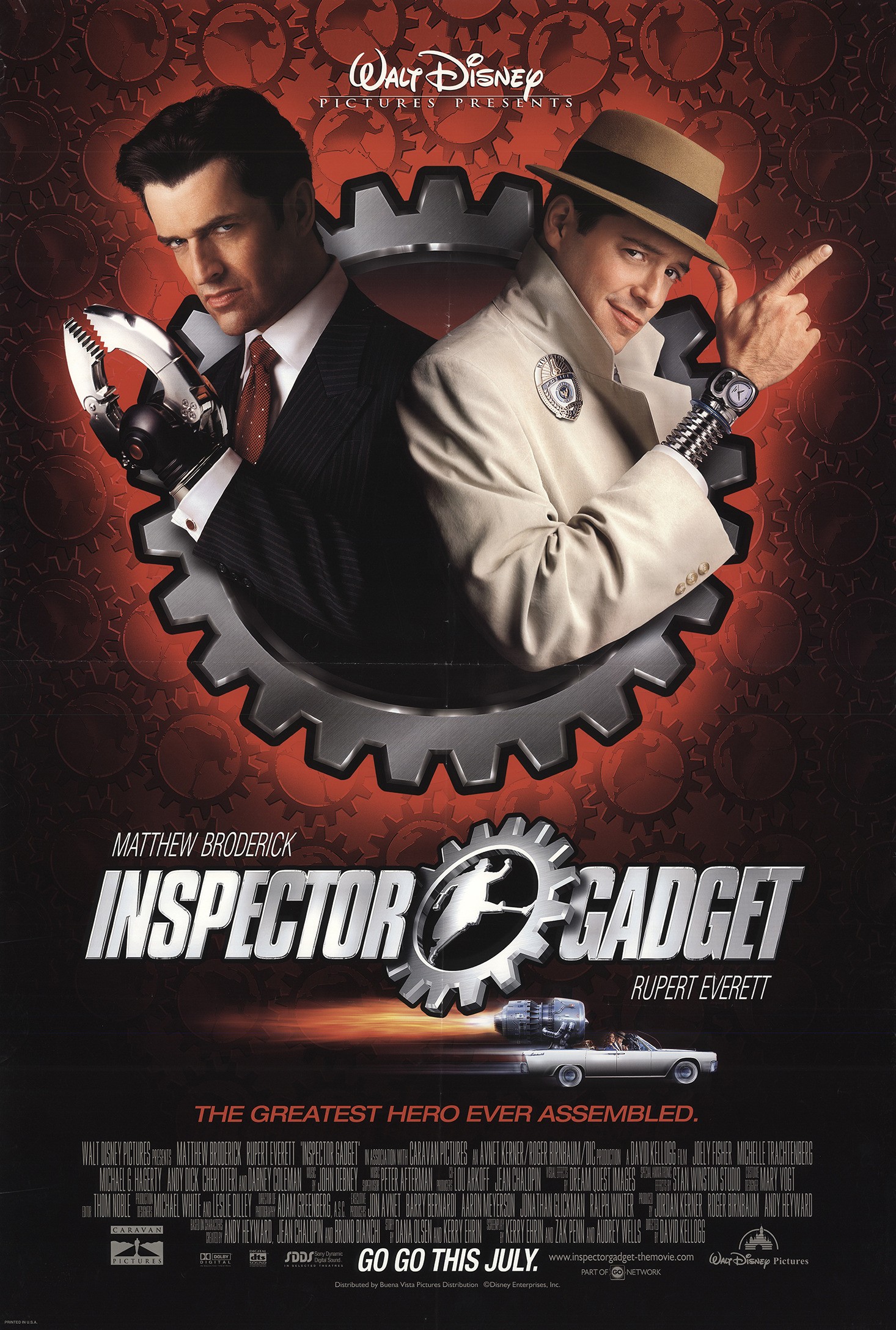 Mega Sized Movie Poster Image for Inspector Gadget (#2 of 4)