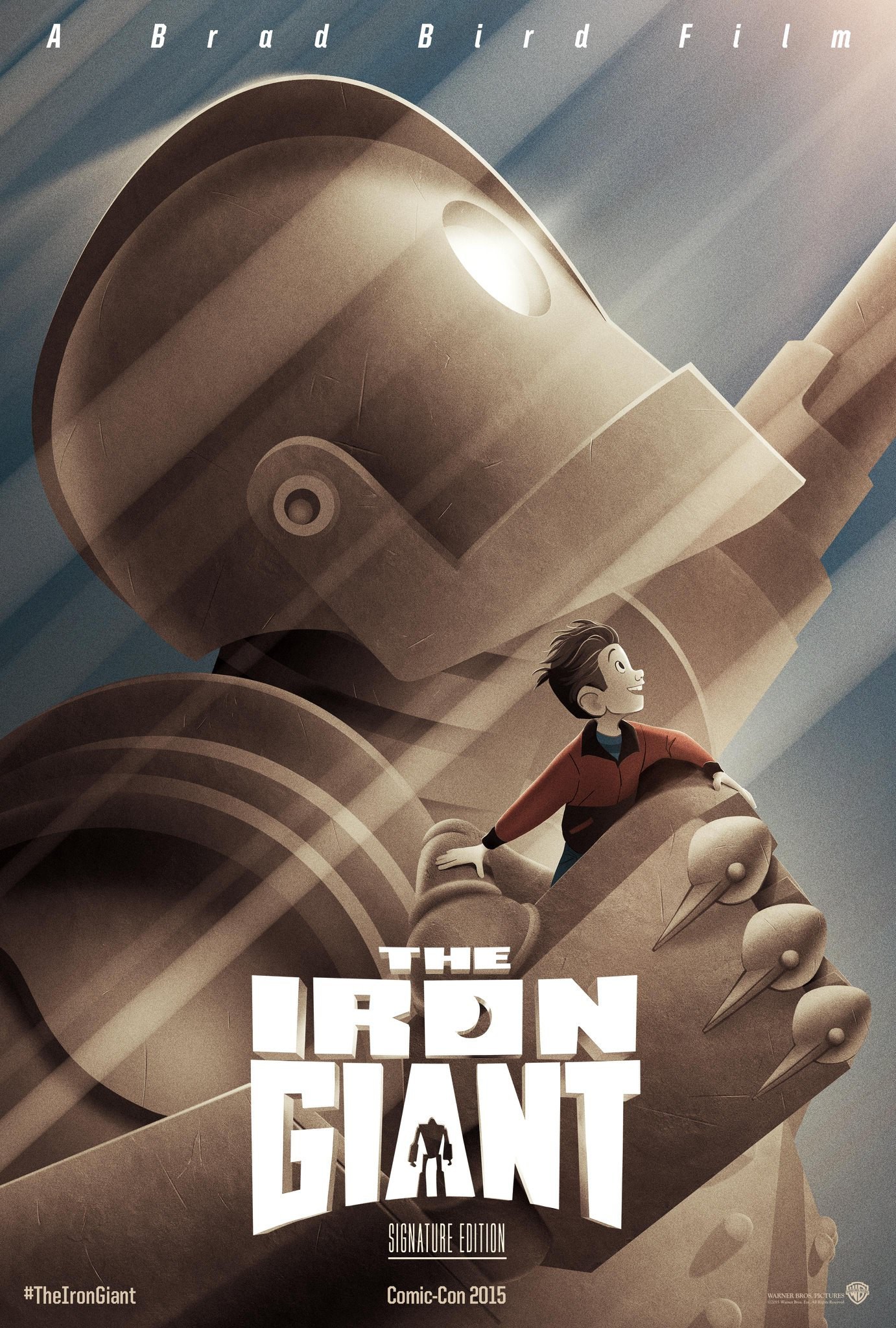 Mega Sized Movie Poster Image for The Iron Giant (#3 of 4)