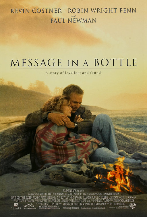 Message in a Bottle Movie Poster