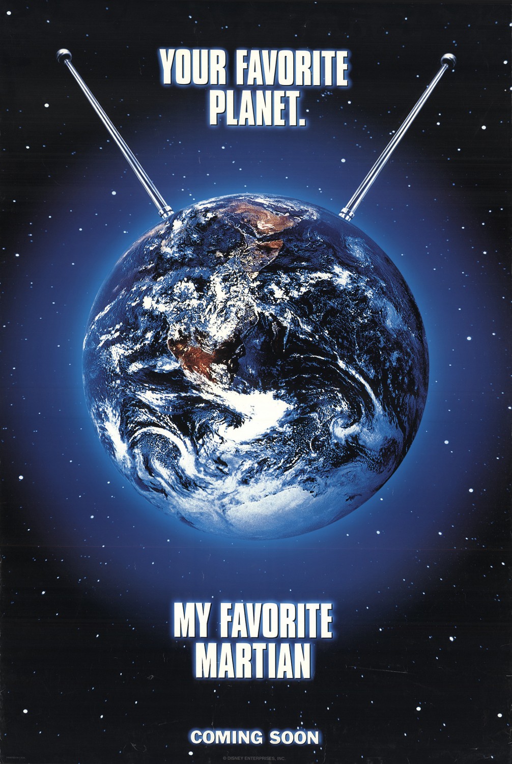 Extra Large Movie Poster Image for My Favorite Martian (#1 of 4)