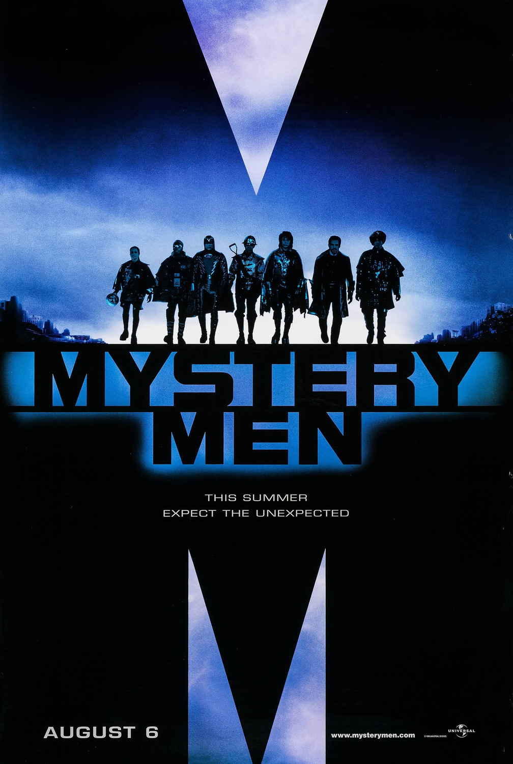 Extra Large Movie Poster Image for Mystery Men (#1 of 3)