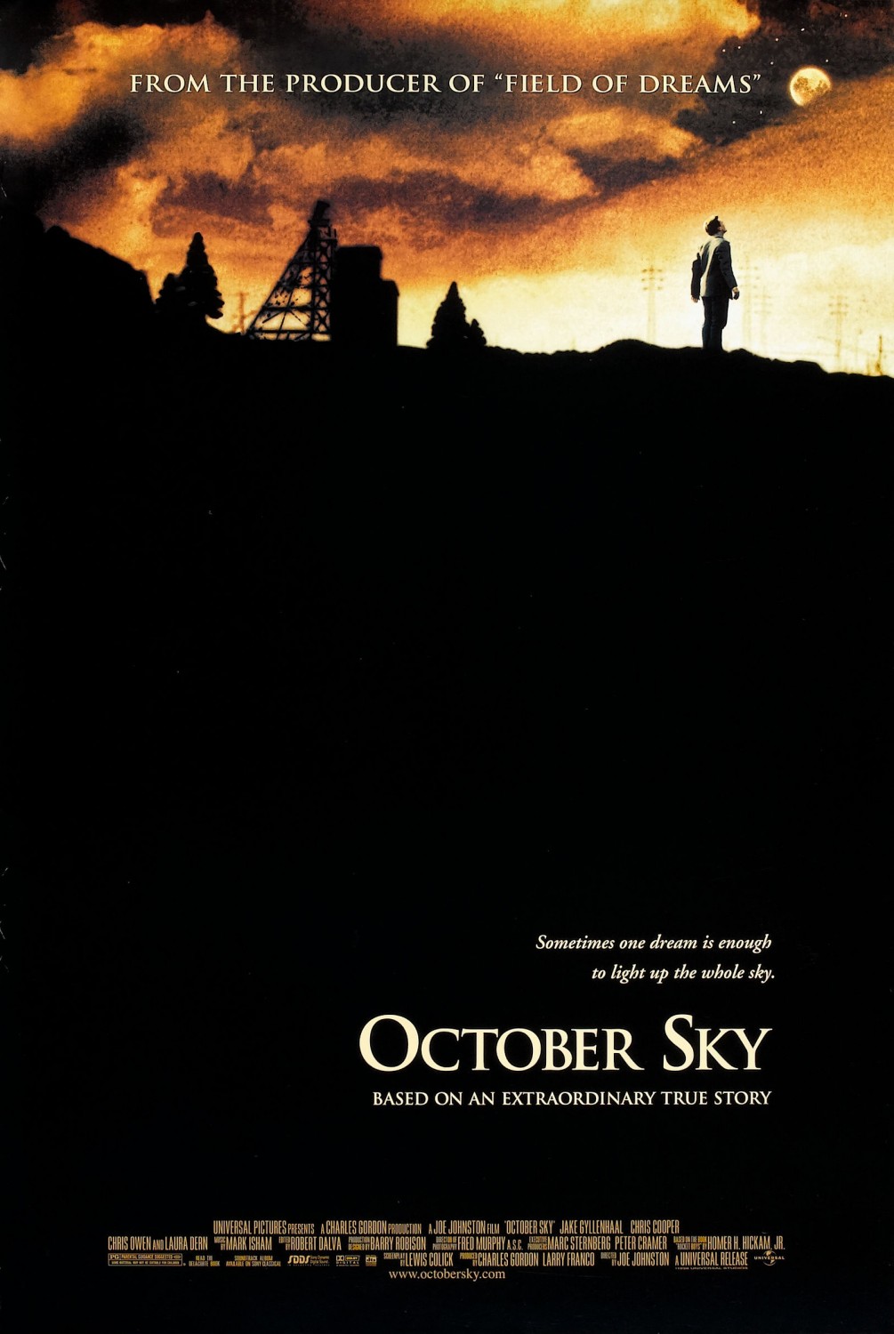 Extra Large Movie Poster Image for October Sky (#1 of 2)