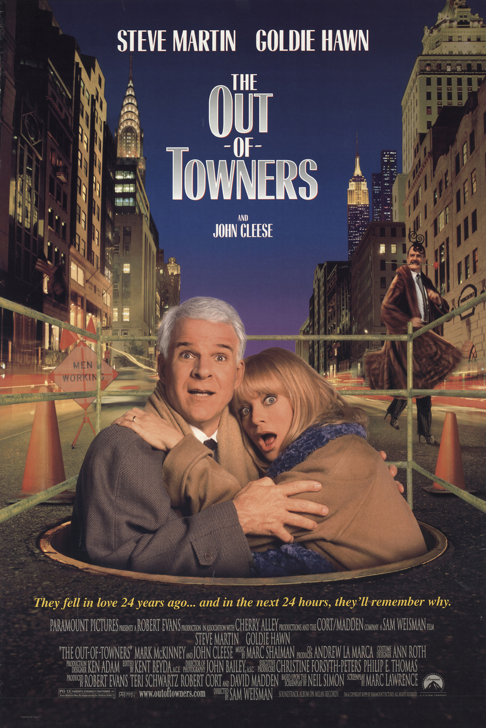 Extra Large Movie Poster Image for The Out-of-Towners (#1 of 2)