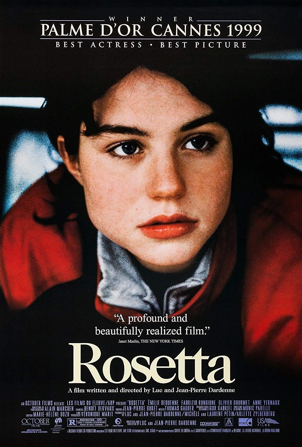 Extra Large Movie Poster Image for Rosetta 