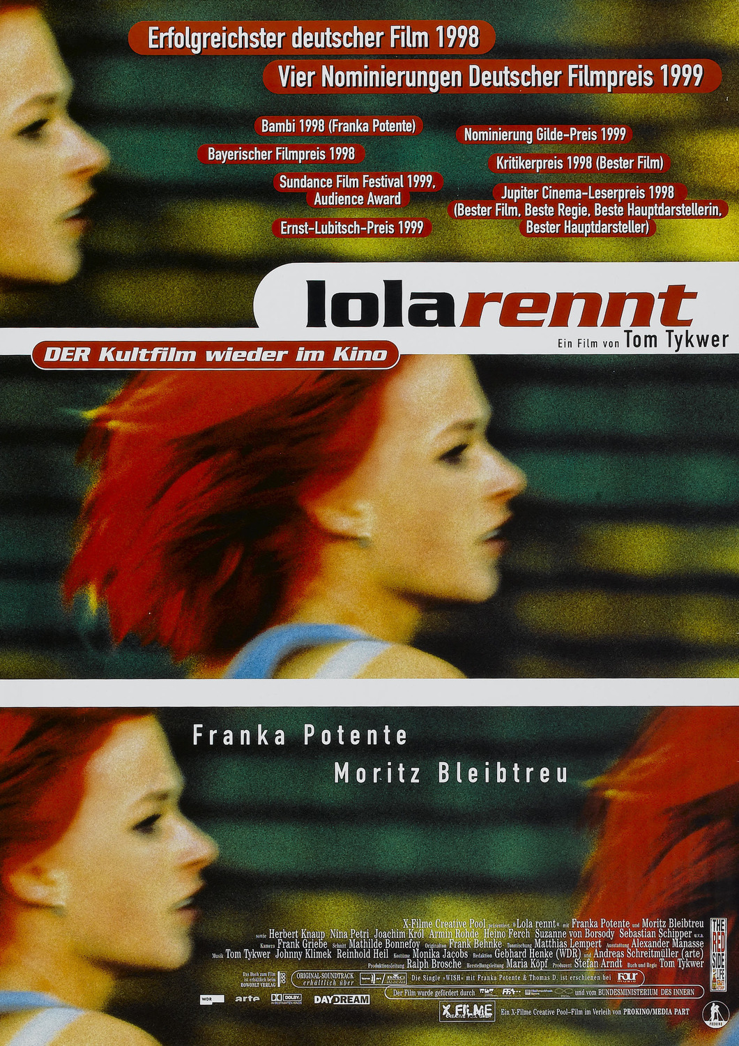 Extra Large Movie Poster Image for Run Lola Run (#3 of 4)