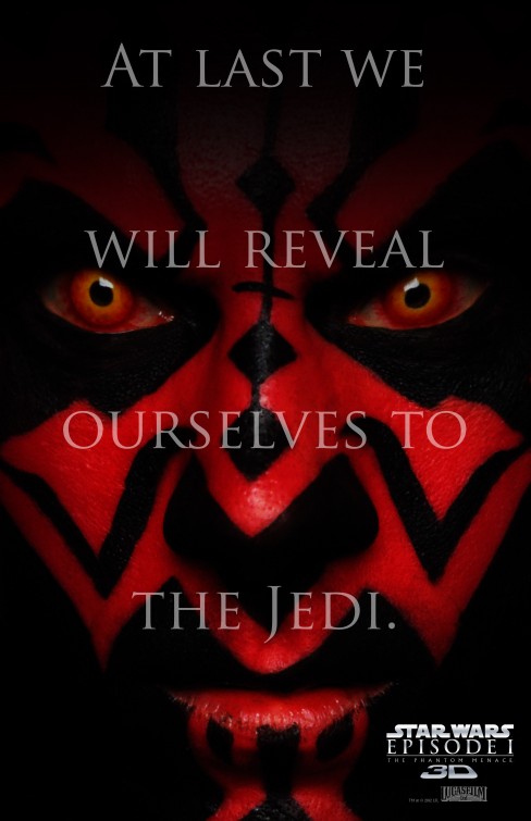 Star Wars Episode 1: The Phantom Menace Movie Poster