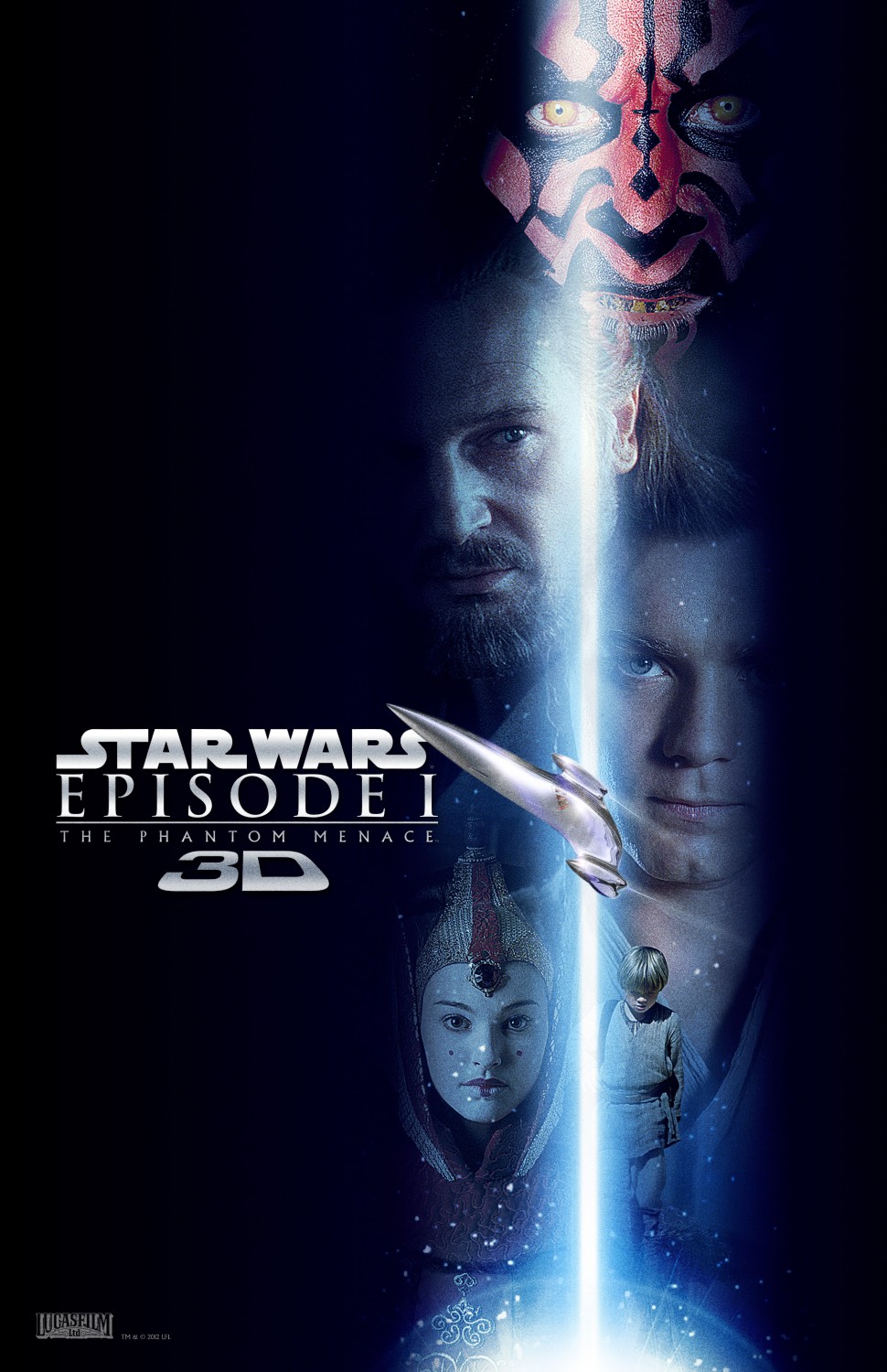 Extra Large Movie Poster Image for Star Wars Episode 1: The Phantom Menace (#8 of 13)