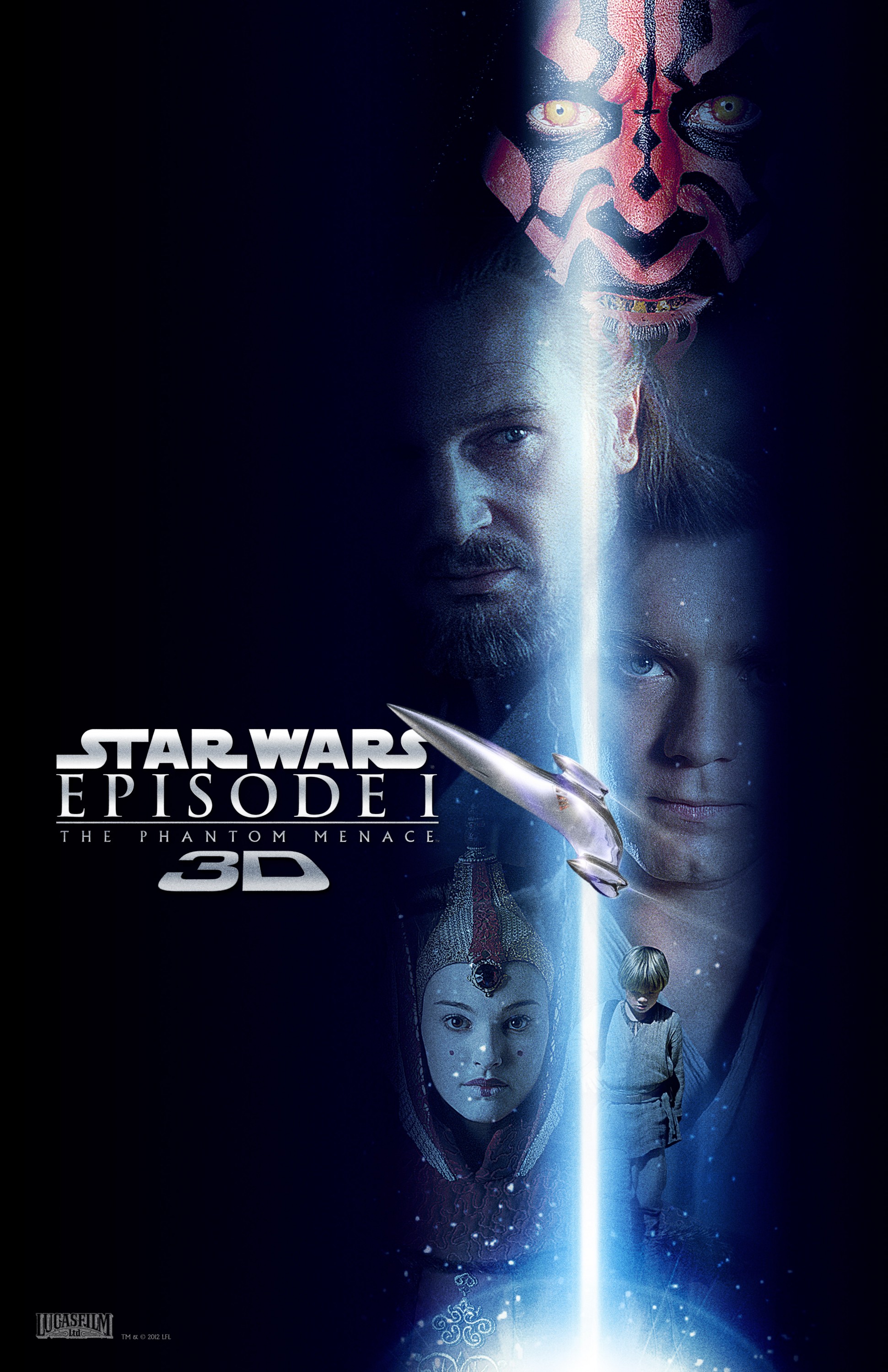 Mega Sized Movie Poster Image for Star Wars Episode 1: The Phantom Menace (#8 of 13)