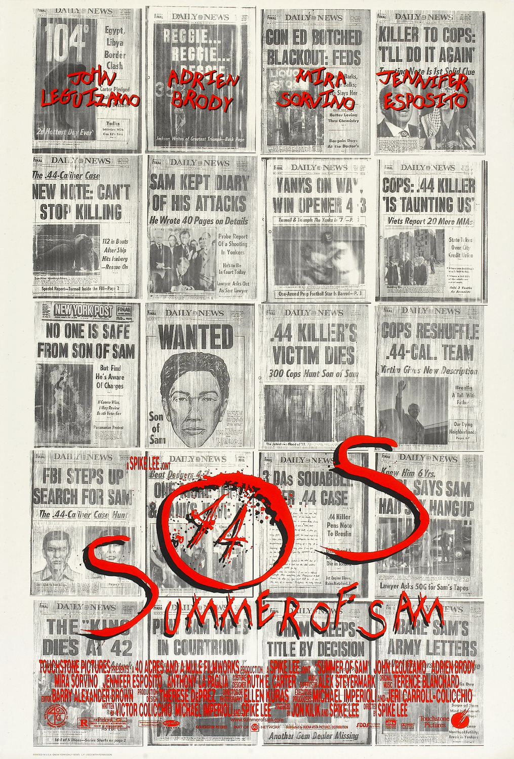 Extra Large Movie Poster Image for Summer of Sam (#2 of 3)