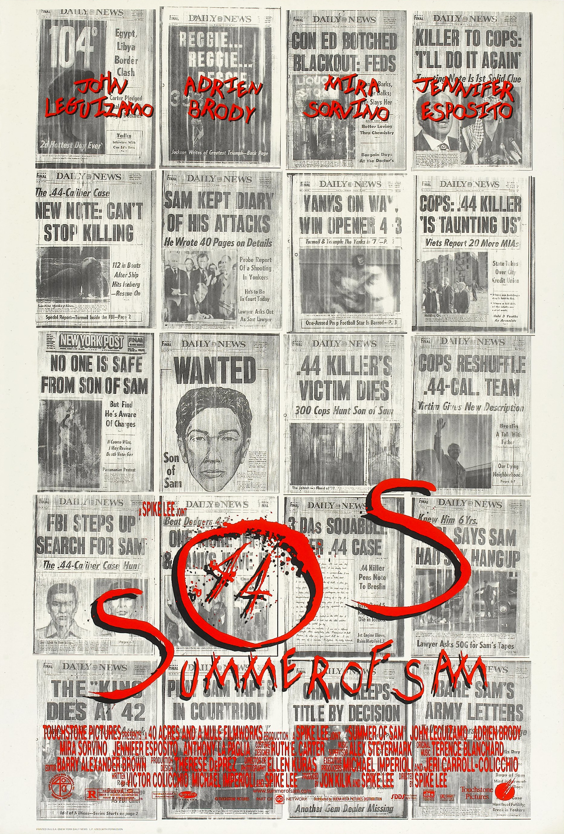 Mega Sized Movie Poster Image for Summer of Sam (#2 of 3)
