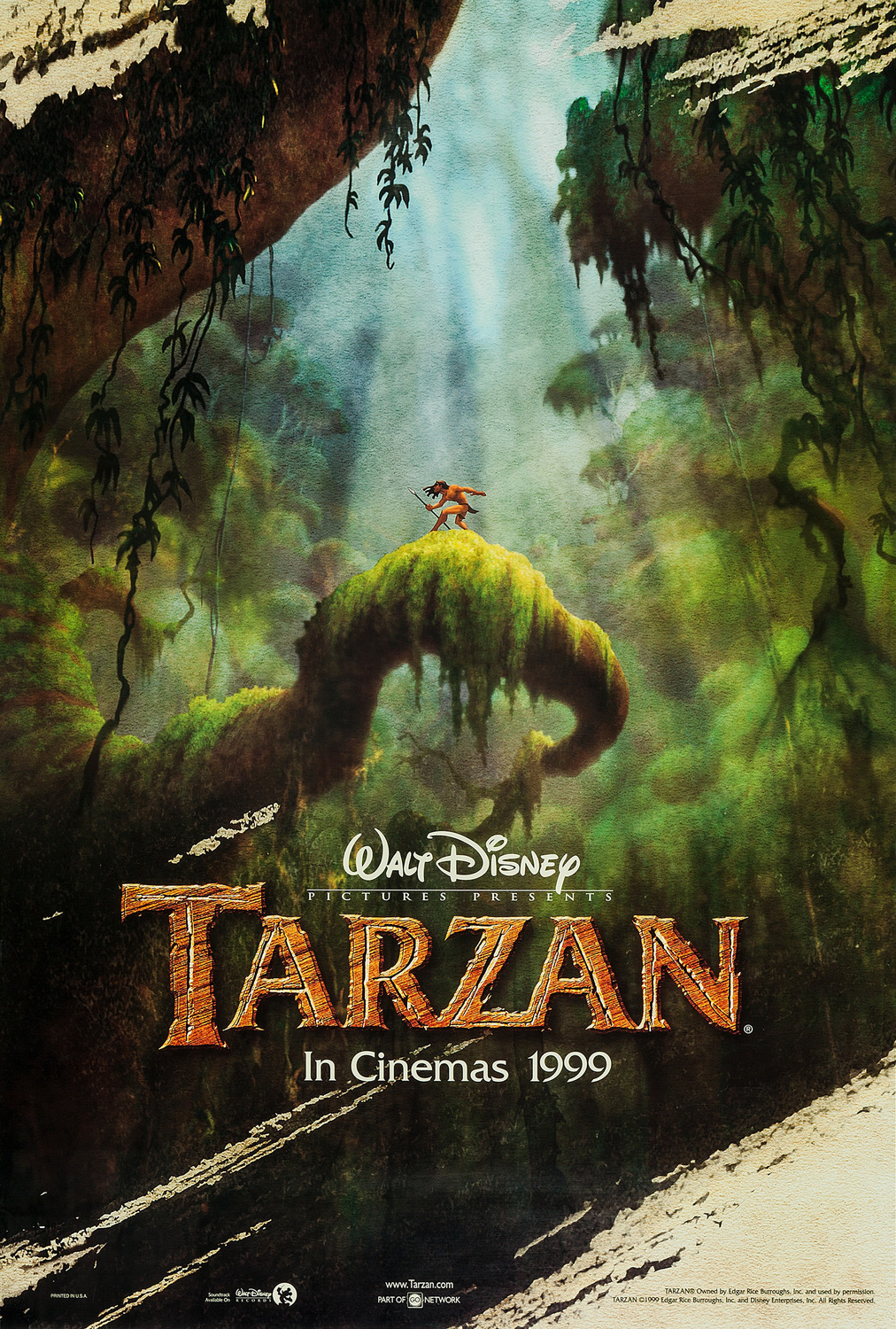 Extra Large Movie Poster Image for Tarzan (#4 of 4)