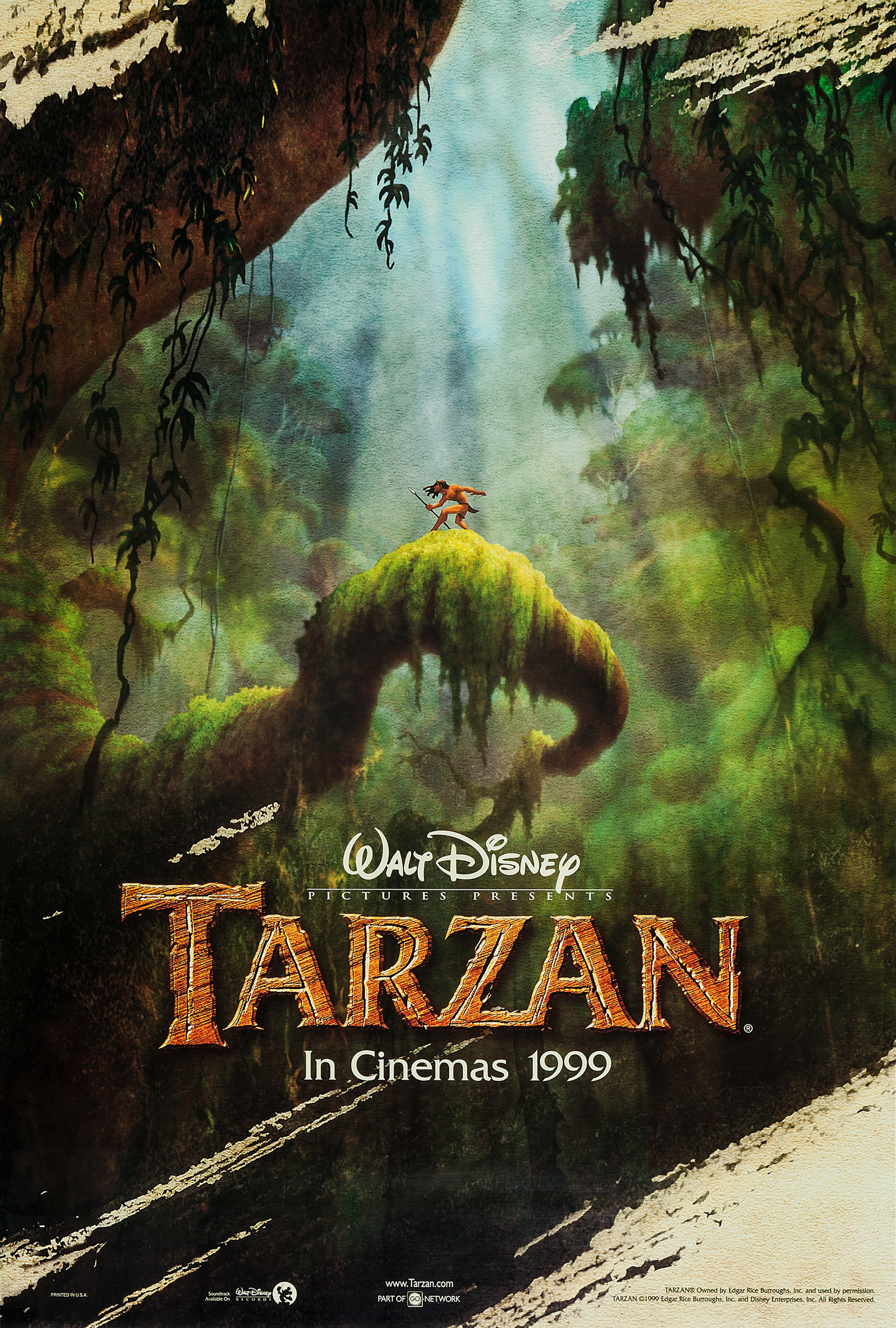 Mega Sized Movie Poster Image for Tarzan (#4 of 4)
