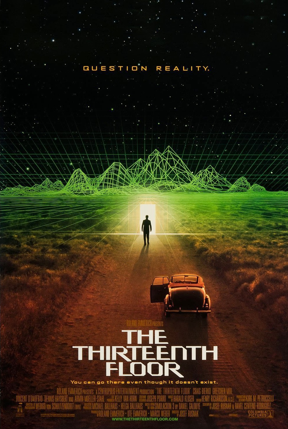 Extra Large Movie Poster Image for The Thirteenth Floor 