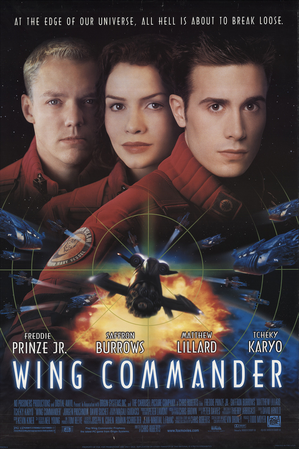 Extra Large Movie Poster Image for Wing Commander (#1 of 2)