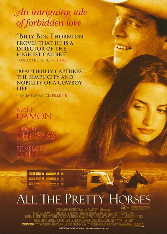 All the Pretty Horses Movie Poster