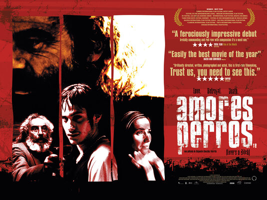 IMP Awards > 2000 Movie Poster Gallery > Amores Perros Poster #3