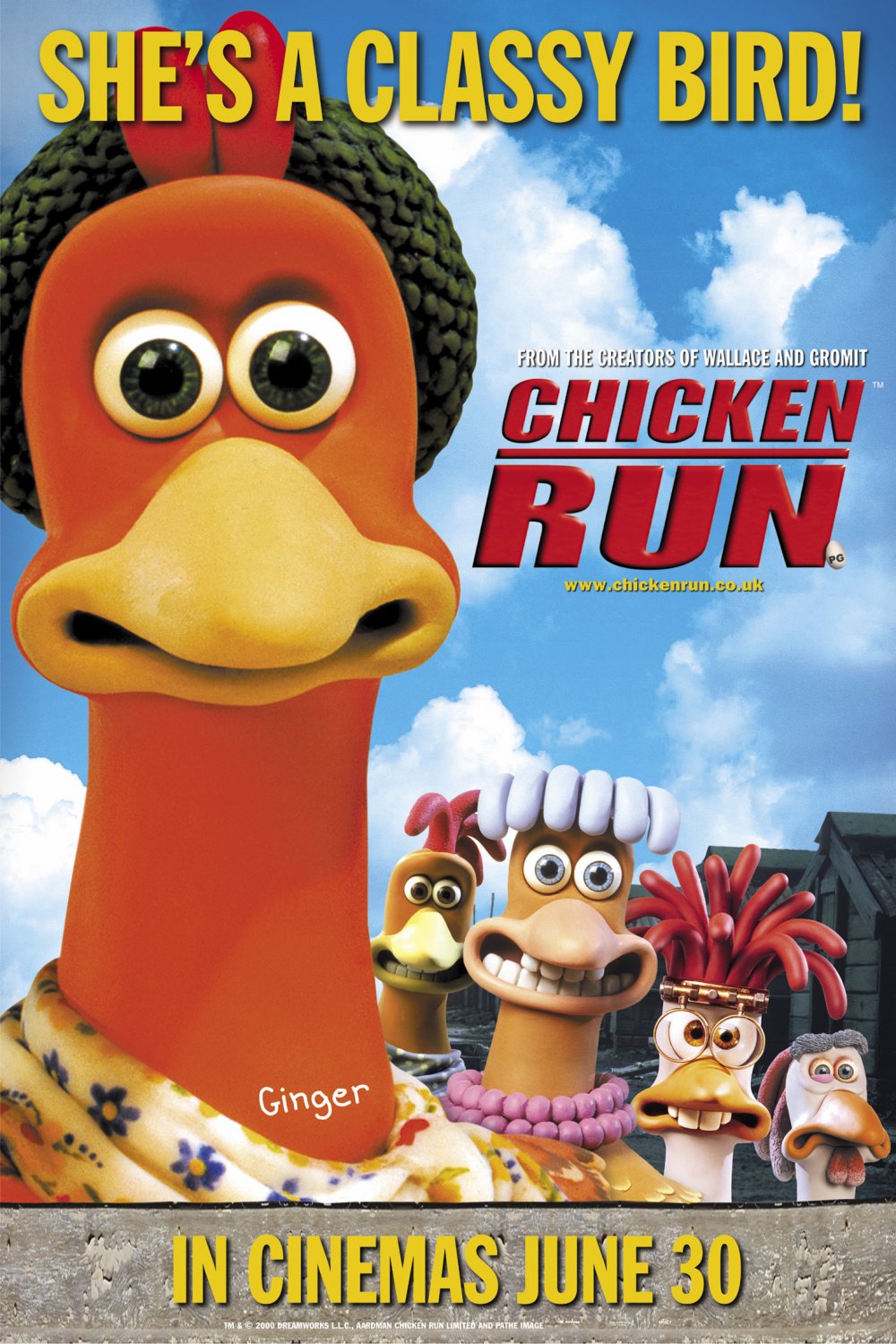 Extra Large Movie Poster Image for Chicken Run (#10 of 11)