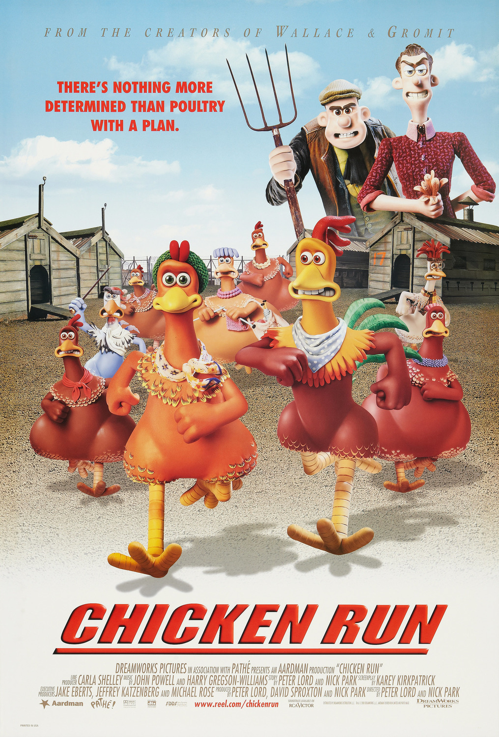 Extra Large Movie Poster Image for Chicken Run (#2 of 11)
