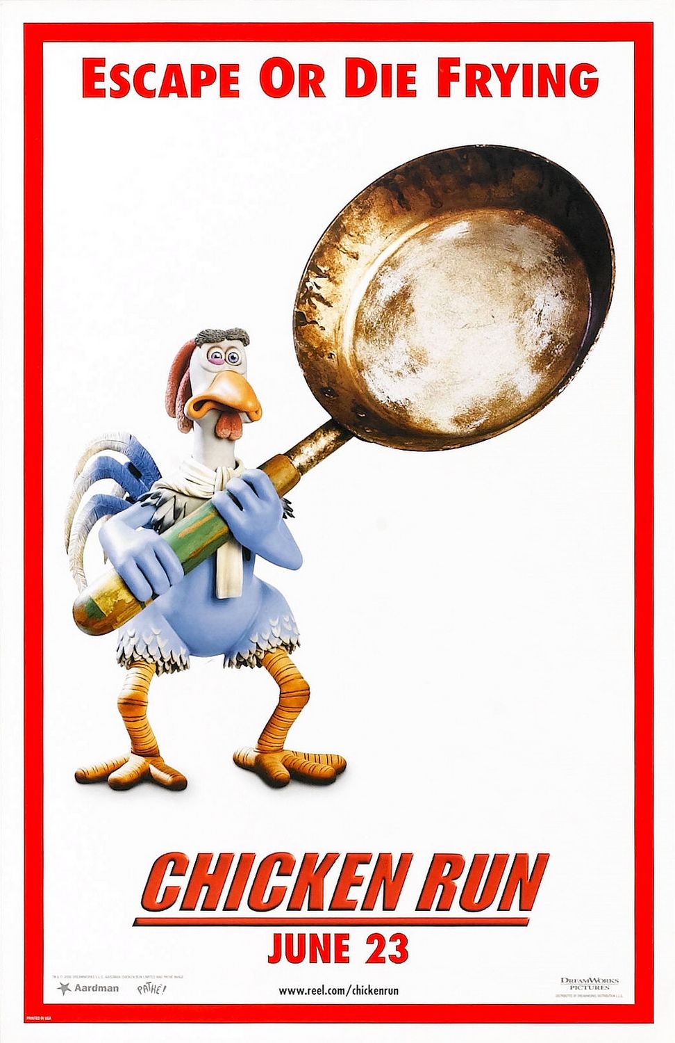 Extra Large Movie Poster Image for Chicken Run (#4 of 11)