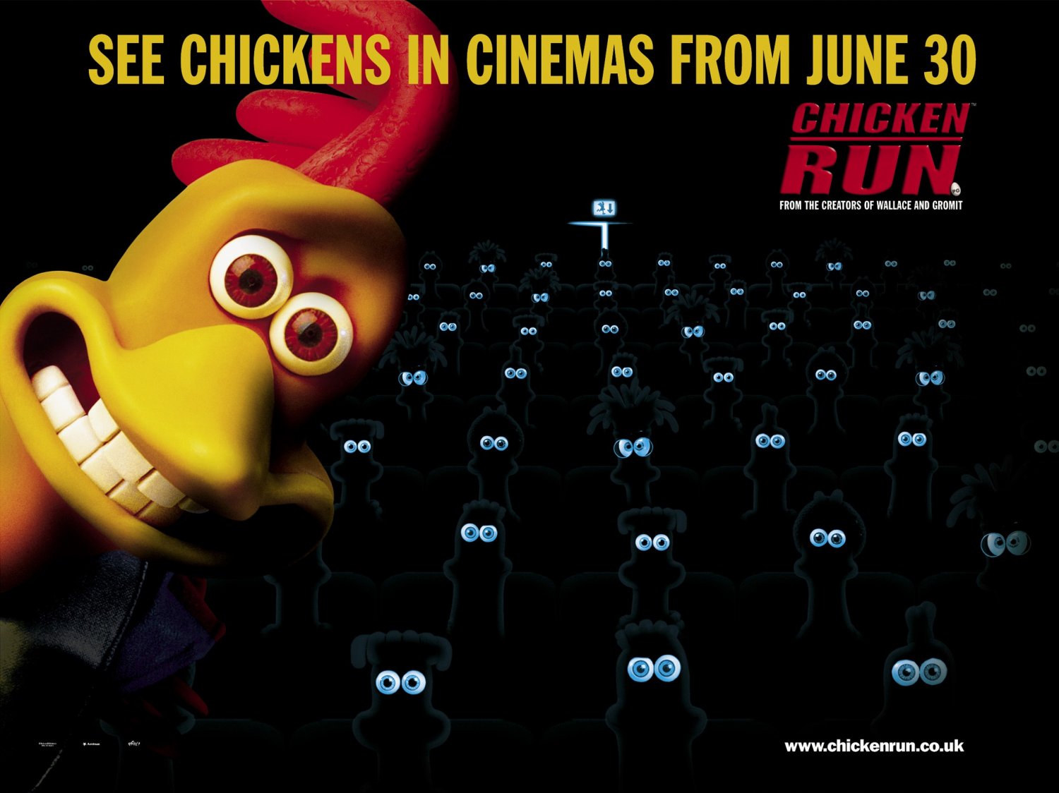 Extra Large Movie Poster Image for Chicken Run (#9 of 11)