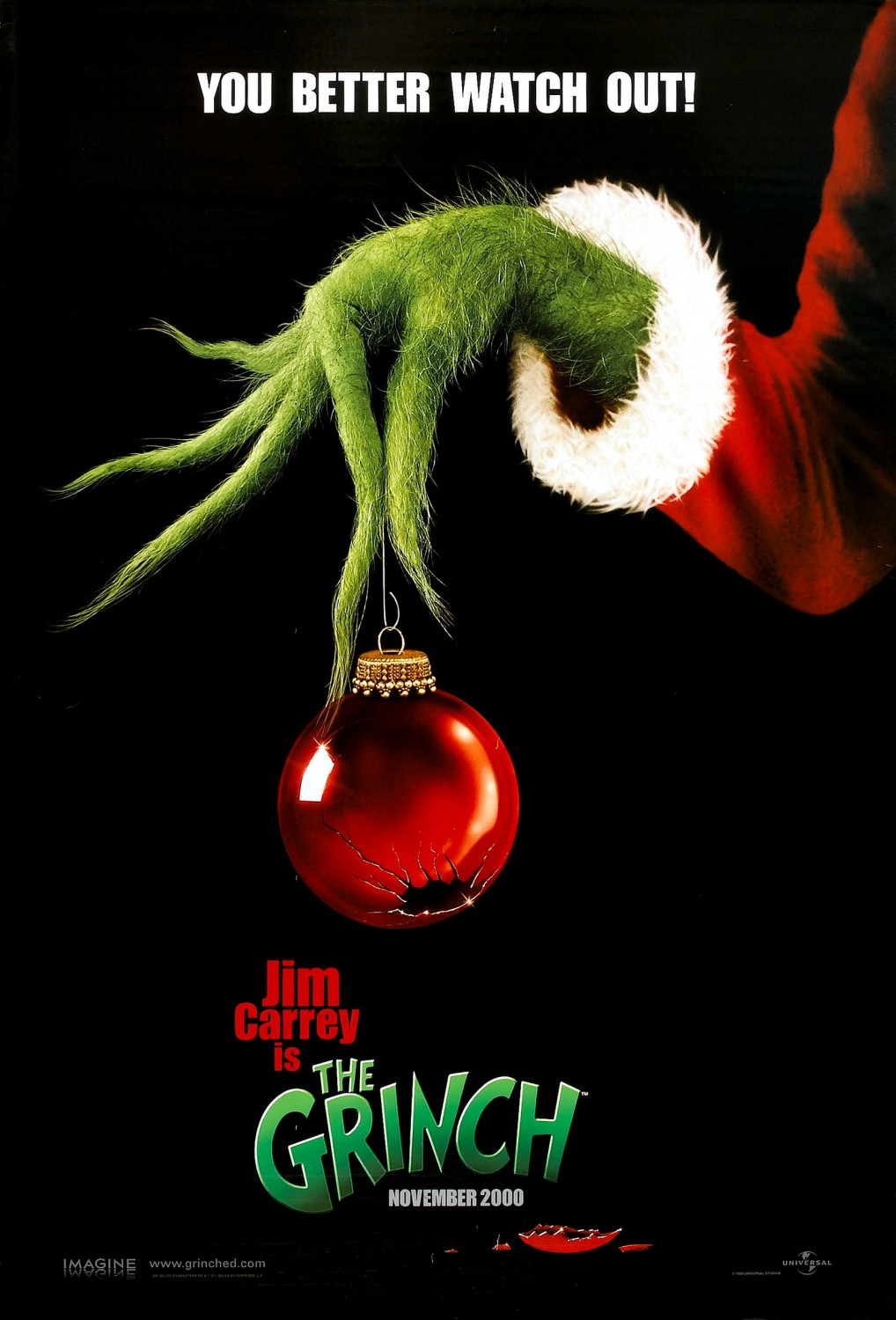 Extra Large Movie Poster Image for Dr Seuss' How the Grinch Stole Christmas (#1 of 4)