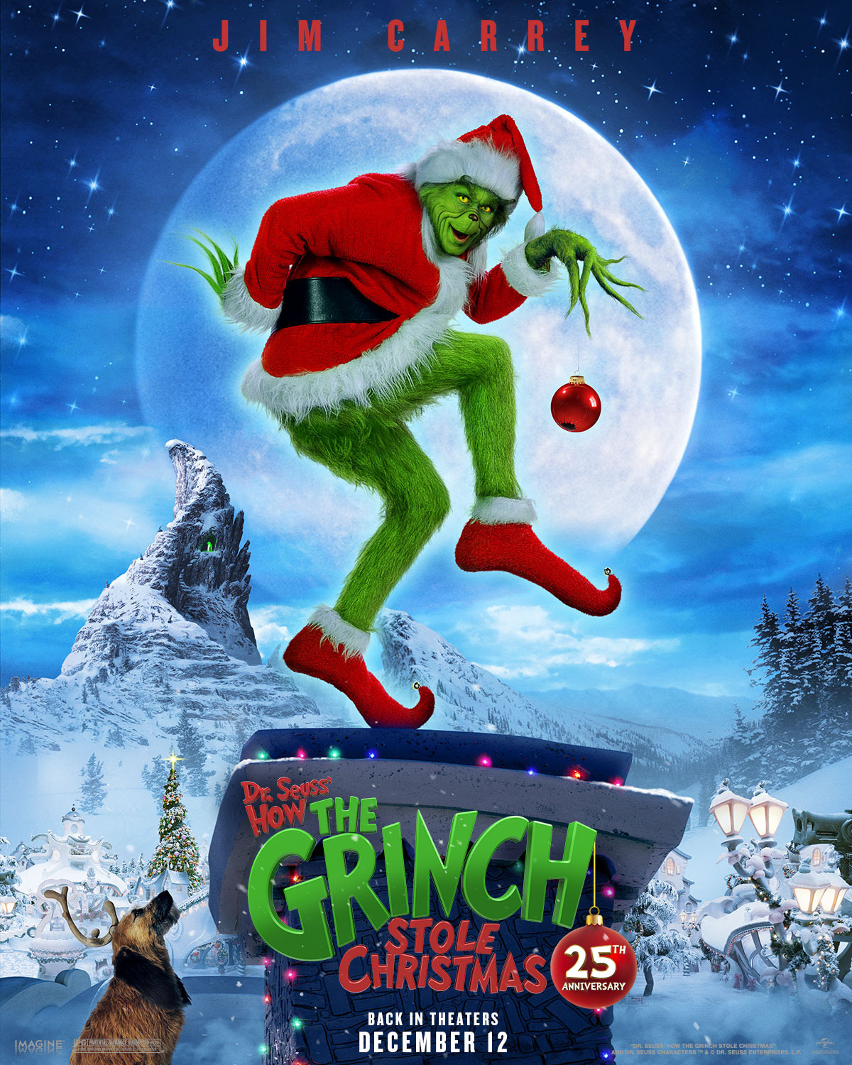 Extra Large Movie Poster Image for Dr Seuss' How the Grinch Stole Christmas (#5 of 5)