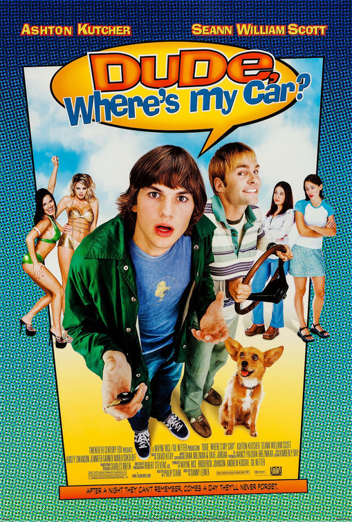 Dude, Where's My Car? Movie Poster