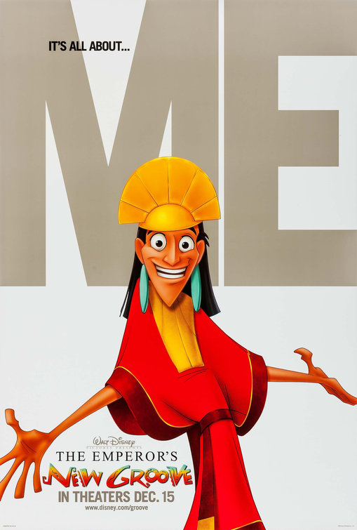 Image result for the emperor's new groove poster