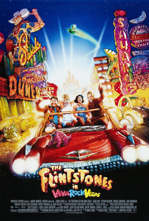 The Flintstones in Viva Rock Vegas Movie Poster