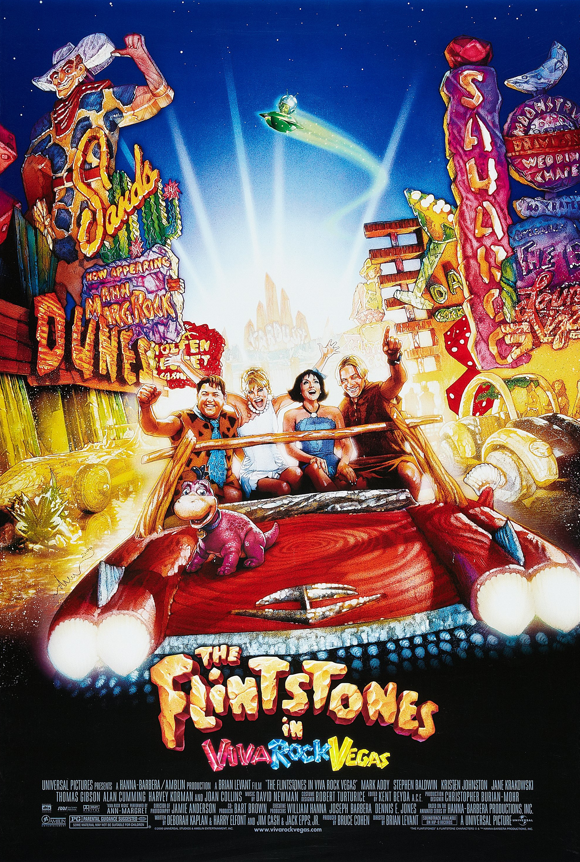 Mega Sized Movie Poster Image for The Flintstones in Viva Rock Vegas (#1 of 2)