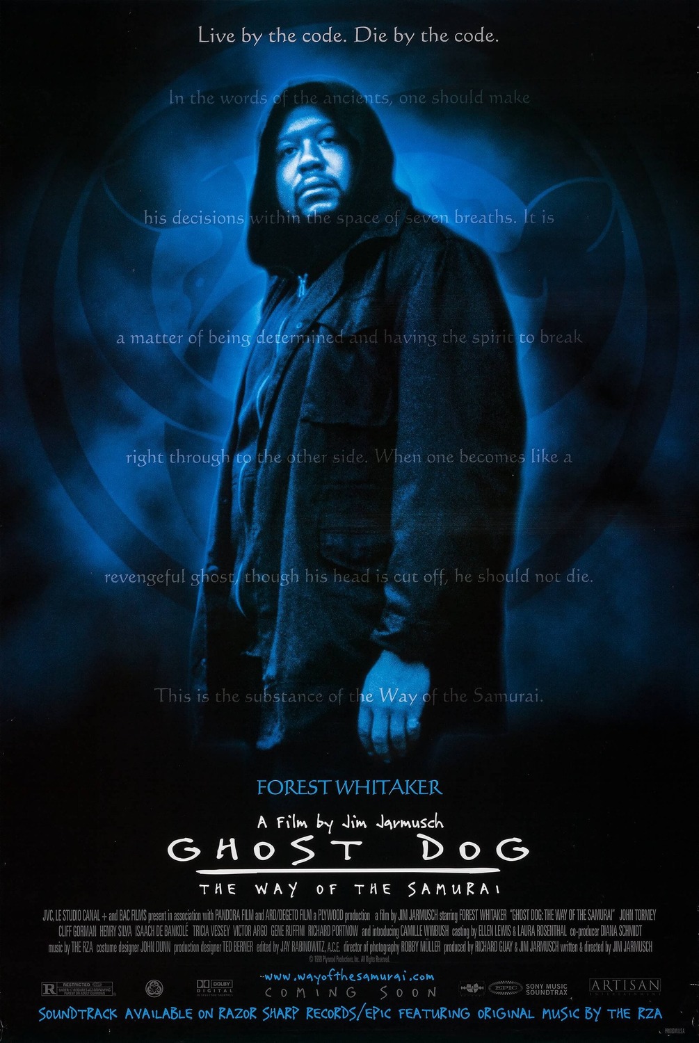Extra Large Movie Poster Image for Ghost Dog: The Way of the Samurai (#1 of 3)