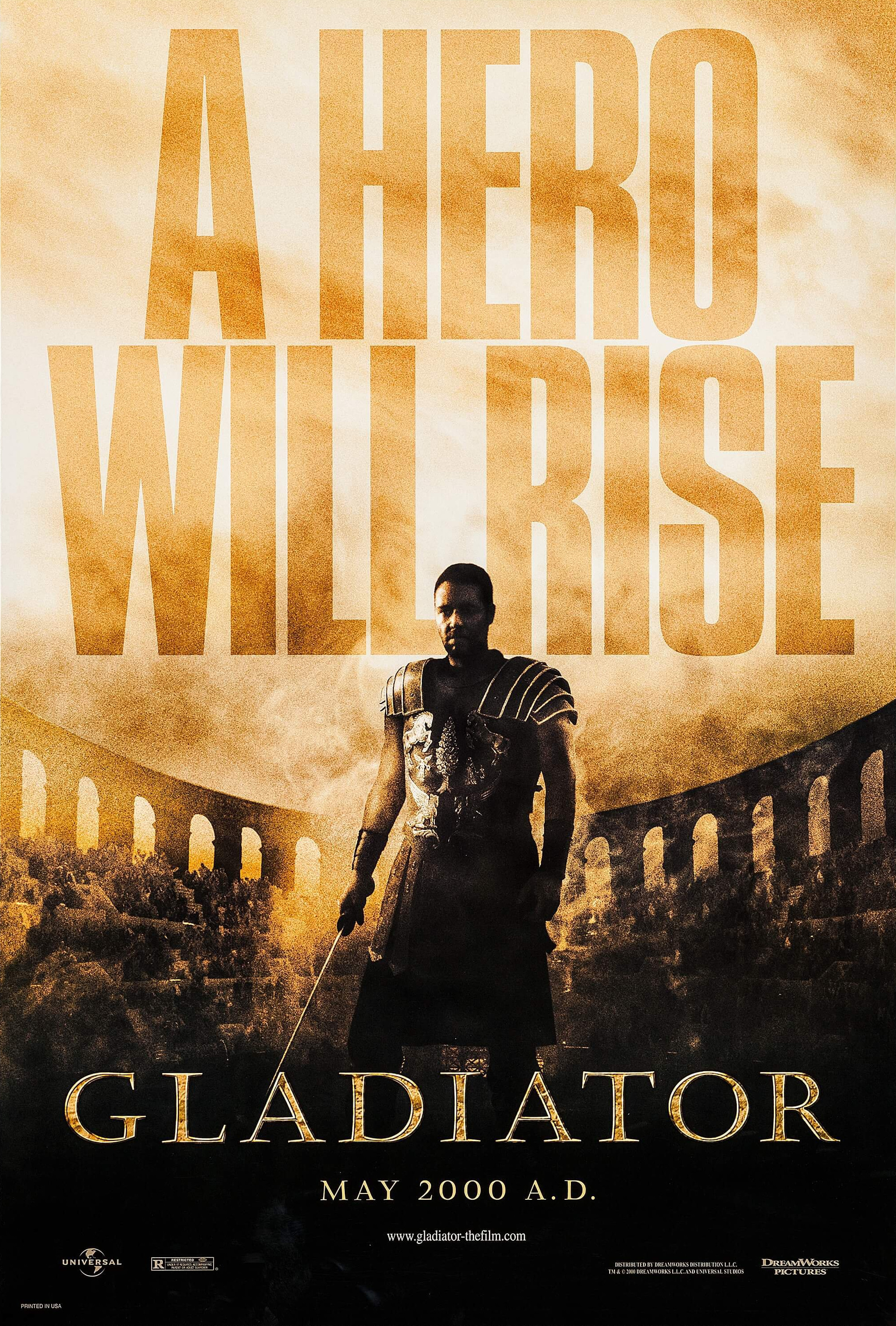 Mega Sized Movie Poster Image for Gladiator (#2 of 4)
