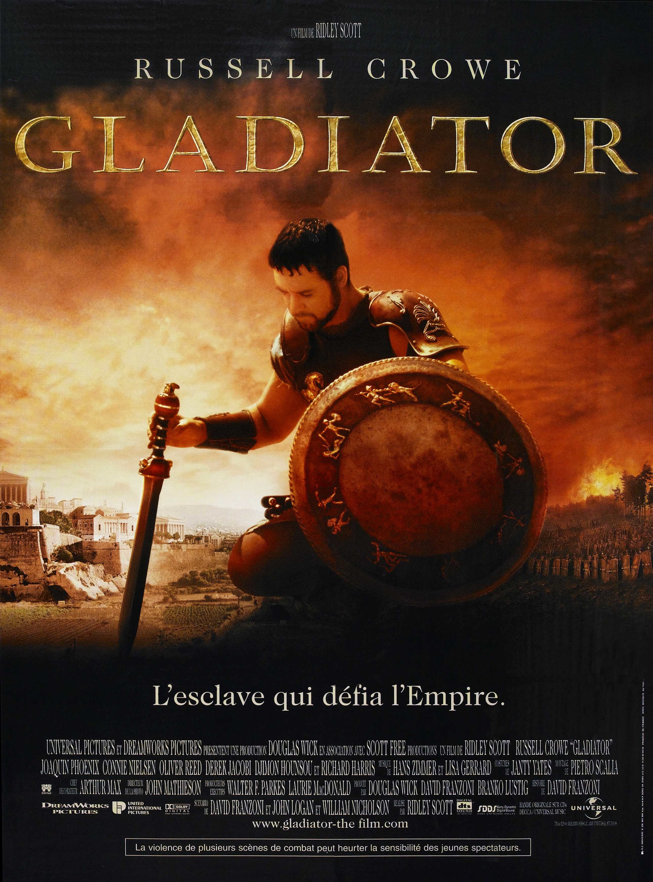Mega Sized Movie Poster Image for Gladiator (#3 of 4)