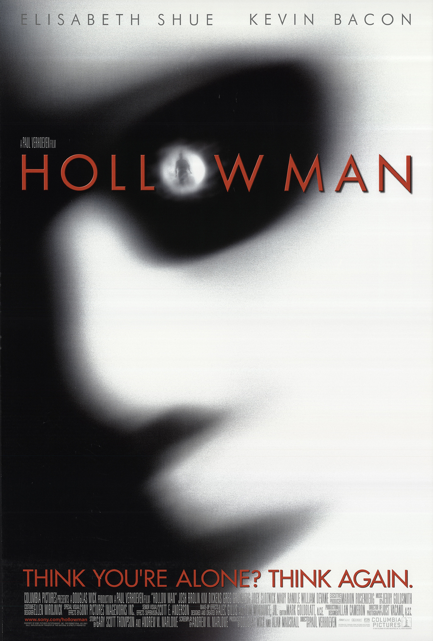Mega Sized Movie Poster Image for Hollow Man 