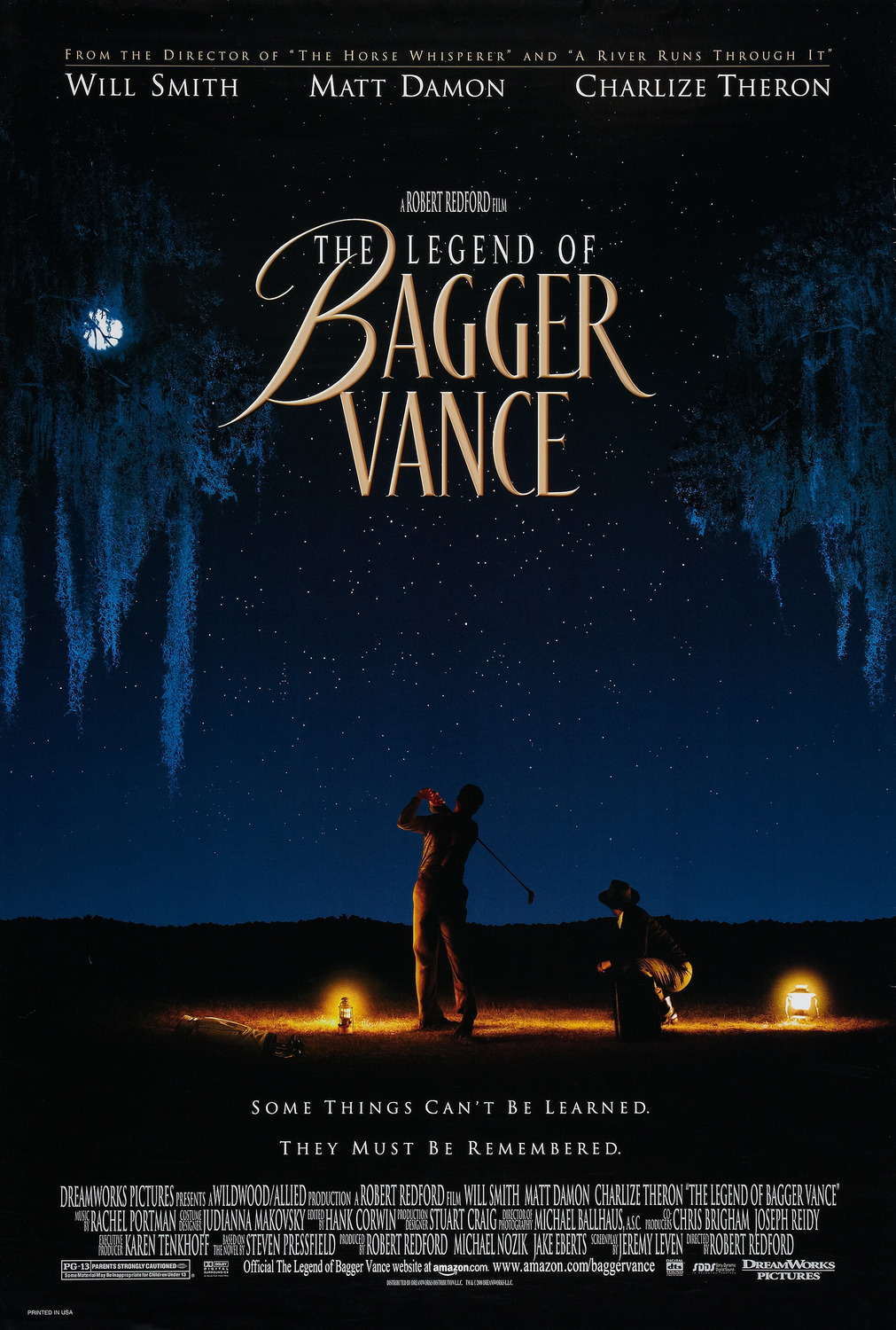 Extra Large Movie Poster Image for The Legend of Bagger Vance (#1 of 3)