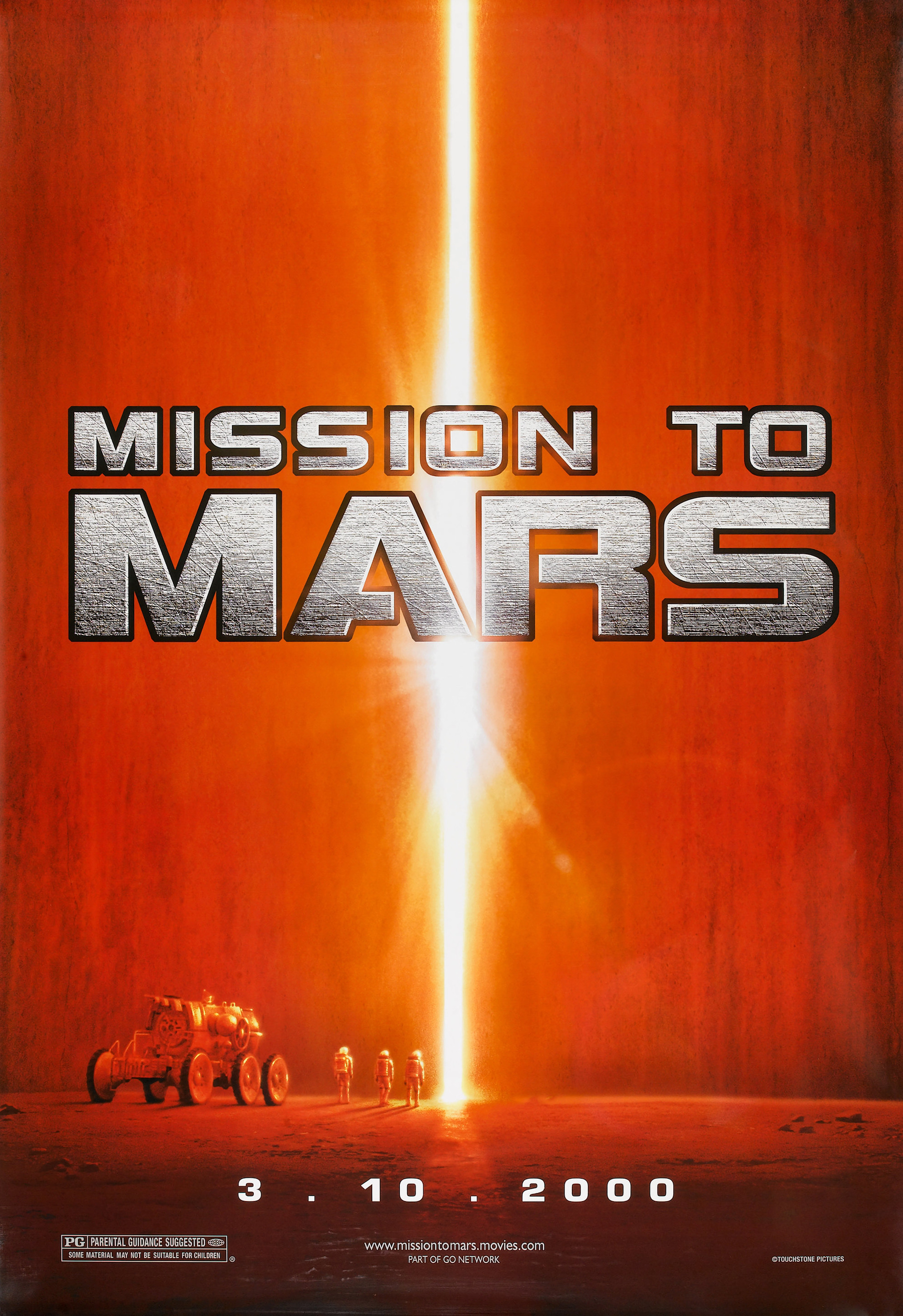 Mega Sized Movie Poster Image for Mission to Mars (#1 of 2)