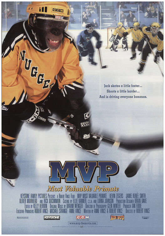 MVP: Most Valuable Primate Movie Poster
