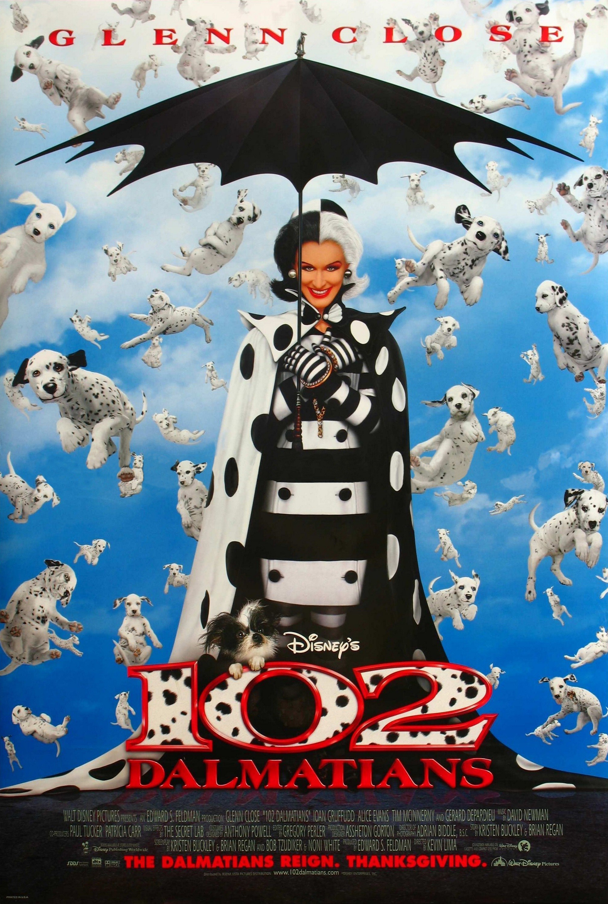 Mega Sized Movie Poster Image for 102 Dalmatians (#2 of 4)